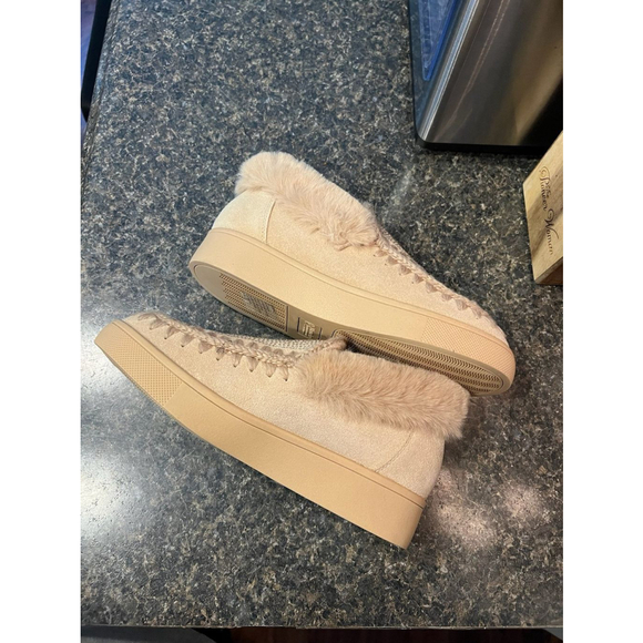 New Blondo Ava Embellished Waterproof Faux-Fur & Genuine Suede Mocassin - Picture 8 of 9